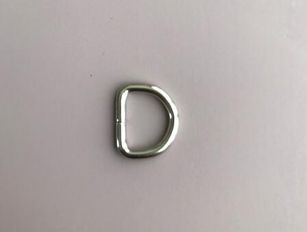 D-ring 20 mm nikkel