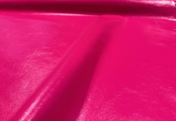 Leer neon roze