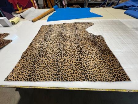 Vachthuid jaguarprint bruin 0,6 m²