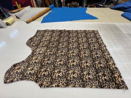 Vachthuid print licht 0,55 m²